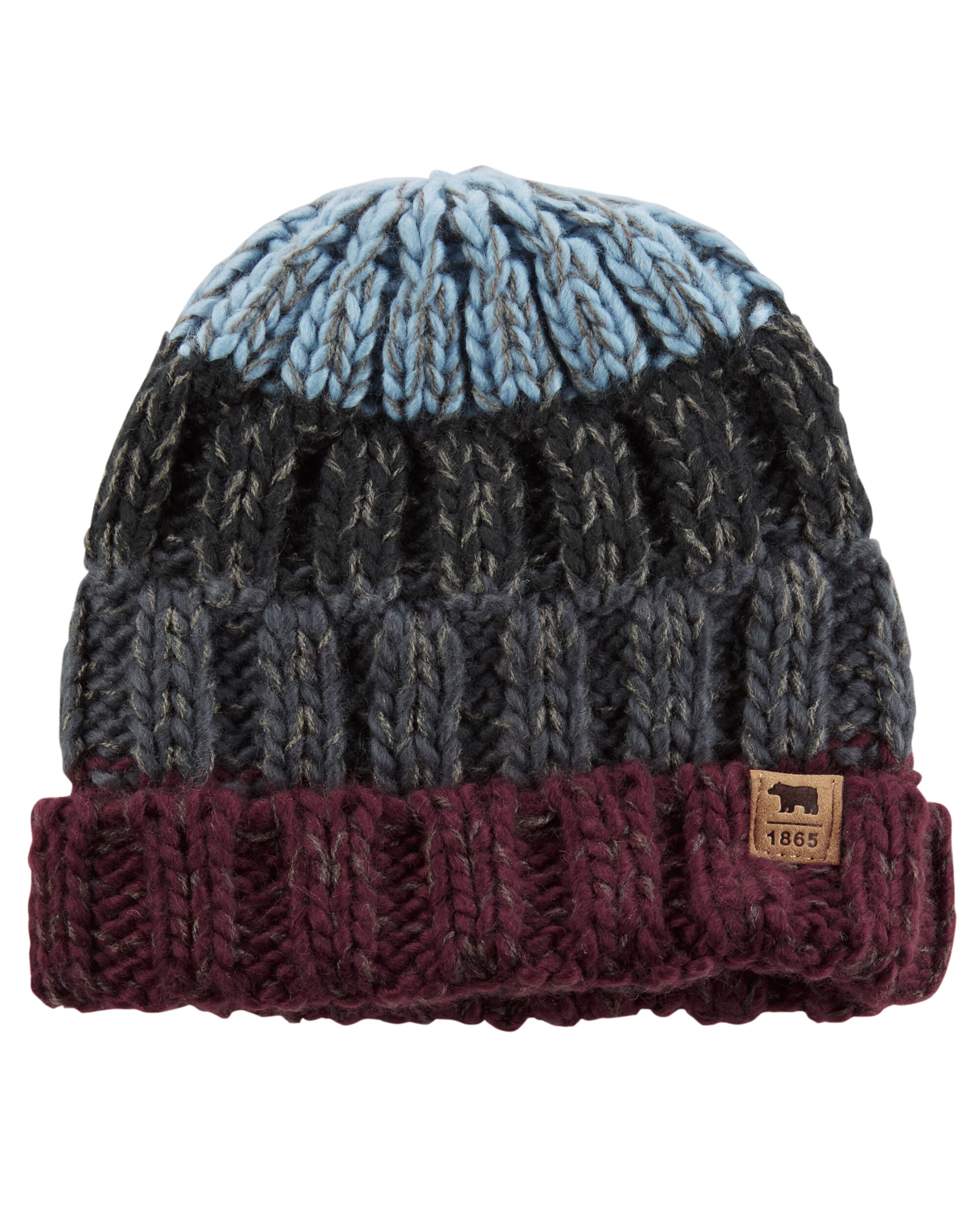 kids fleece lined hat