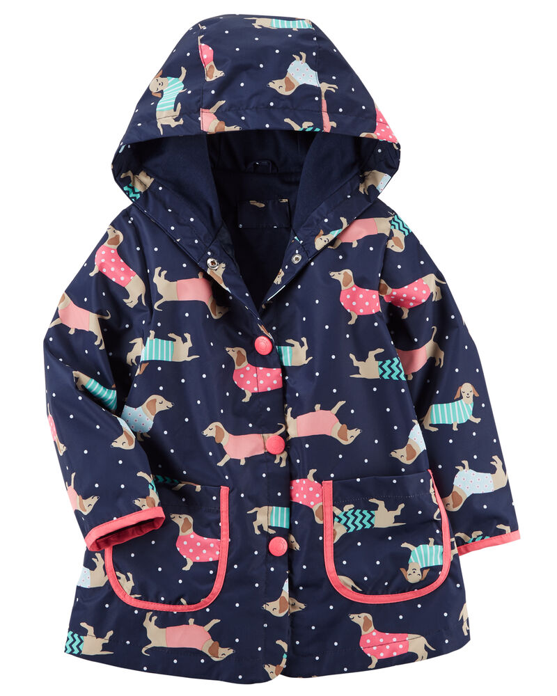 JerseyLined Dog Raincoat