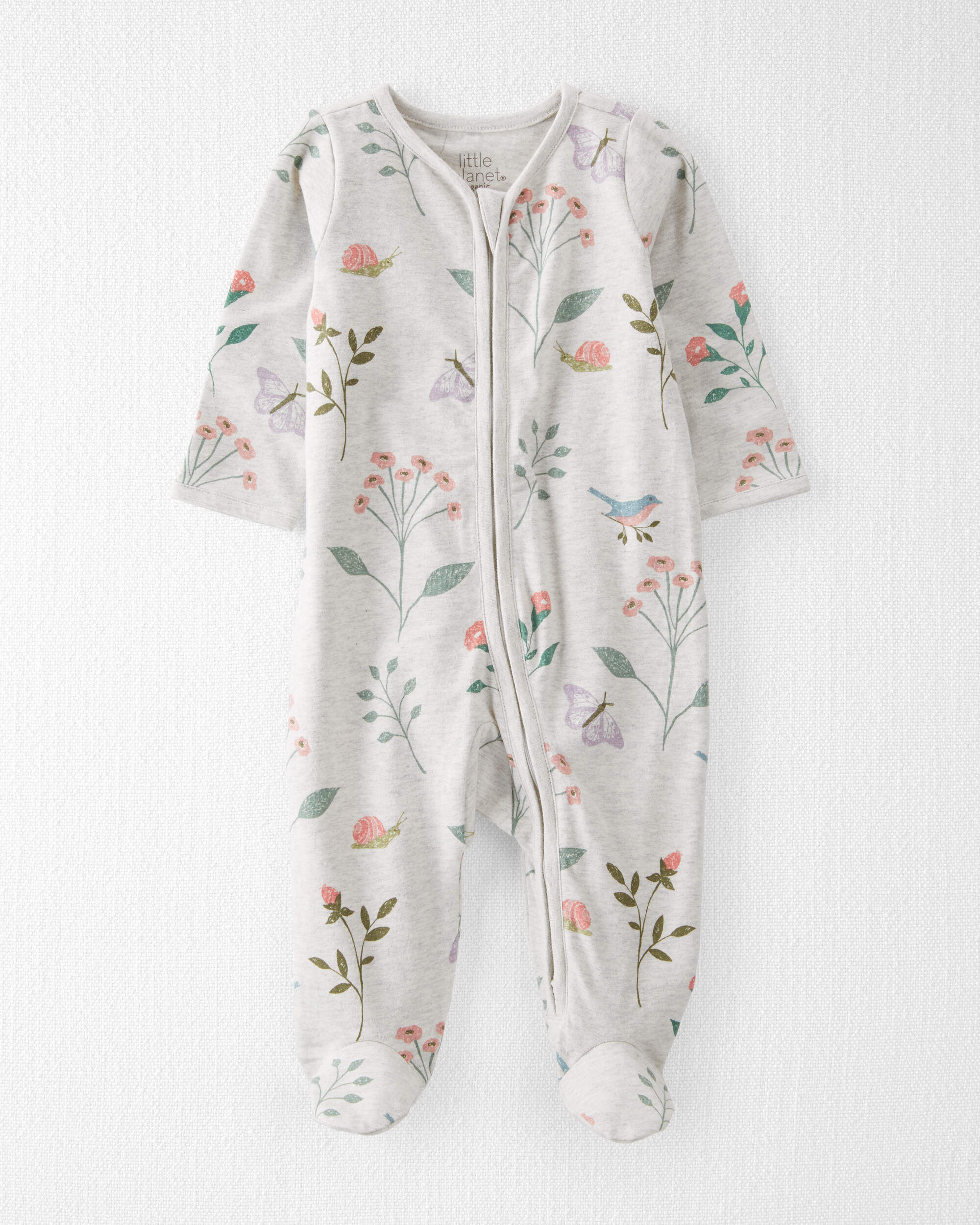 Baby Organic Cotton Sleep & Play Pajamas