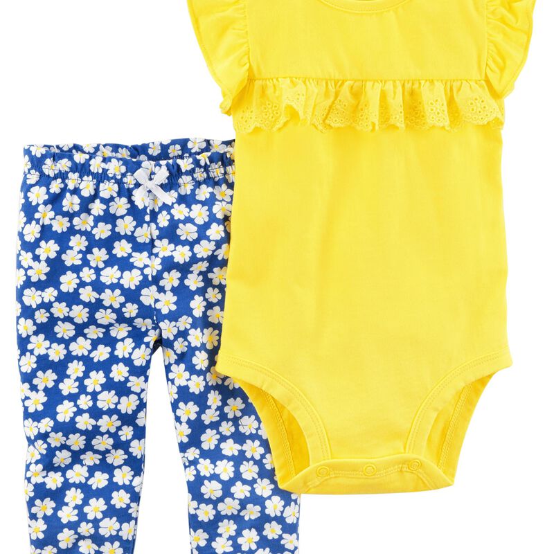 2Piece Bodysuit Pant Set