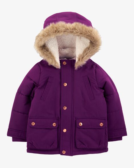 Product image 1 of Toddler Faux Fur Hooded Parka