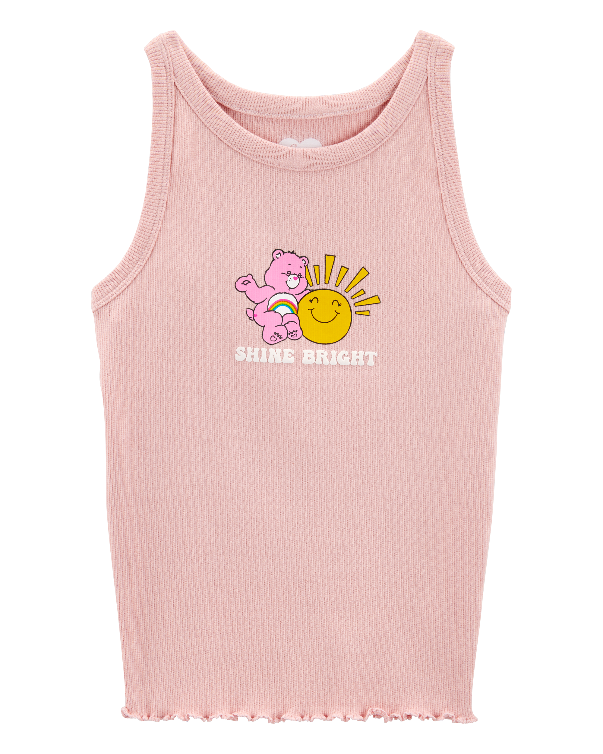 Kid Care Bears Graphic Tank - Pink