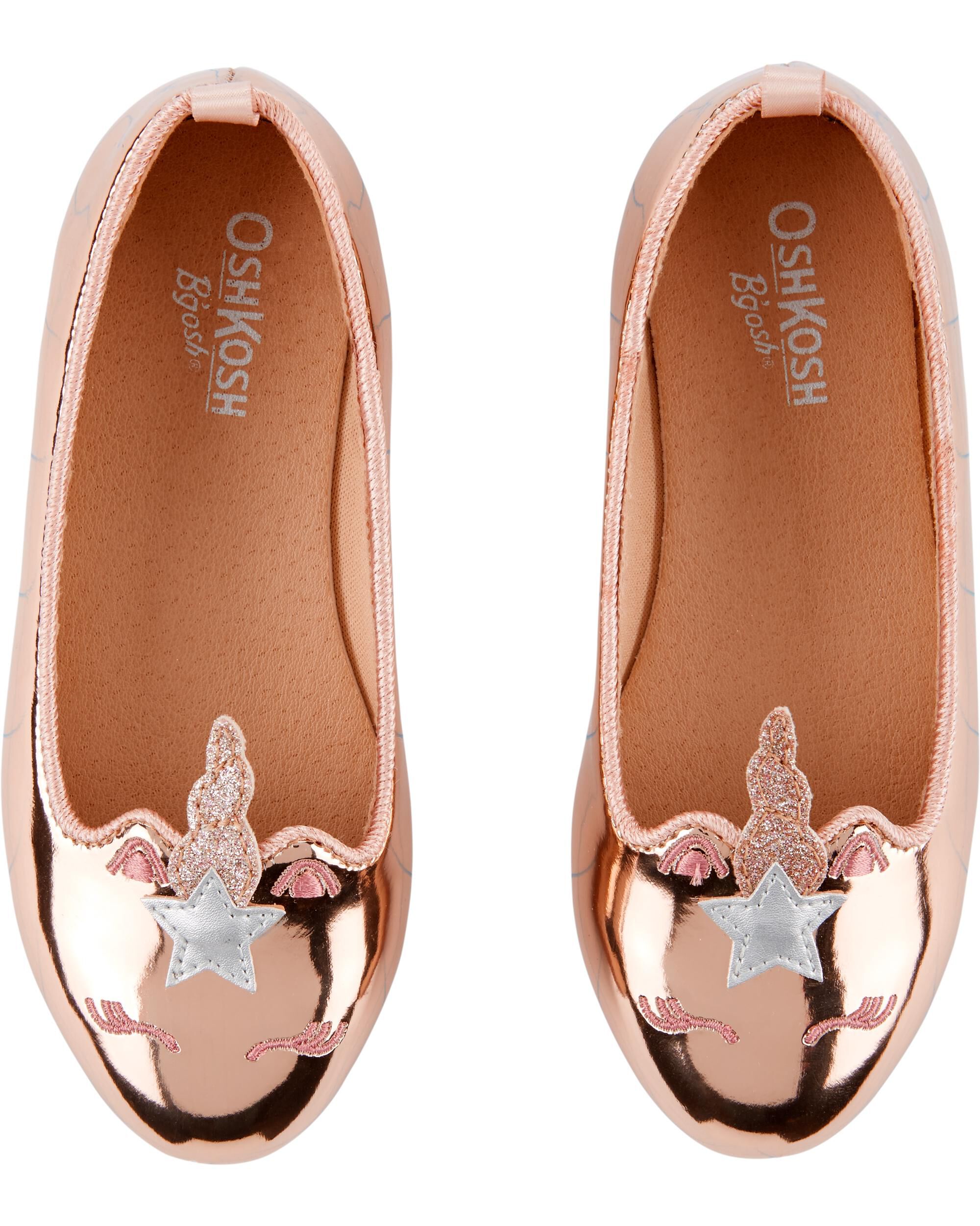 carters rose gold shoes