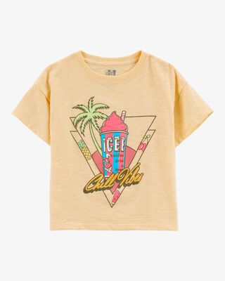 Product image 1 of Kid Icee Graphic Tee - Yellow