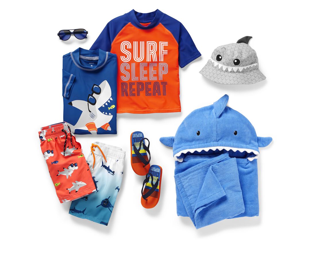 Oshkosh Shark Swim Trunks Carters Com