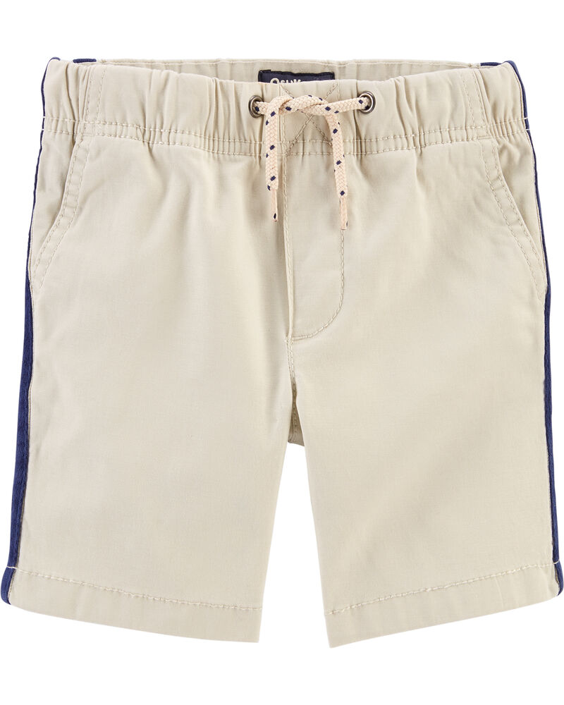 striped pull on shorts