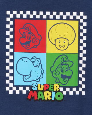 Product image 2 of Kid Super Mario Bros™ Loose Fit 2-Piece Pajamas