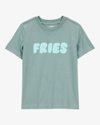 Product image 1 of Toddler Fries Short-Sleeve Graphic Tee - Green