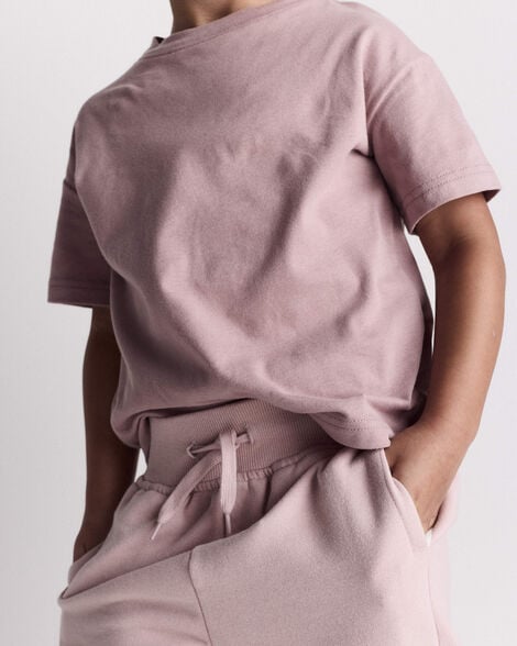 Toddler Short-Sleeve Relaxed Tee - Heather Grey