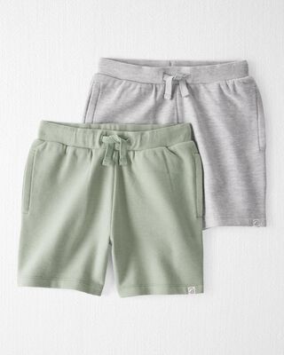 Product image 1 of Kid 2-Pack Organic Cotton Shorts
