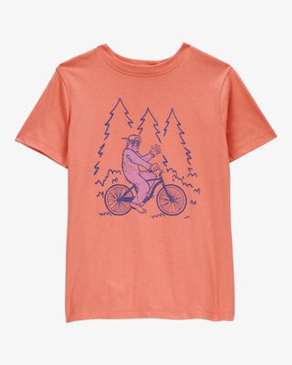 Product image 1 of Kid Big Foot Short-Sleeve Graphic Tee - Orange