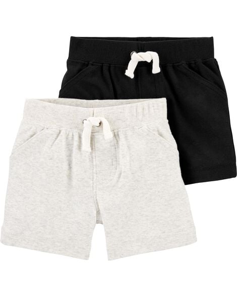 Product image 3 of Baby 4-Pack Pull-On Shorts Set