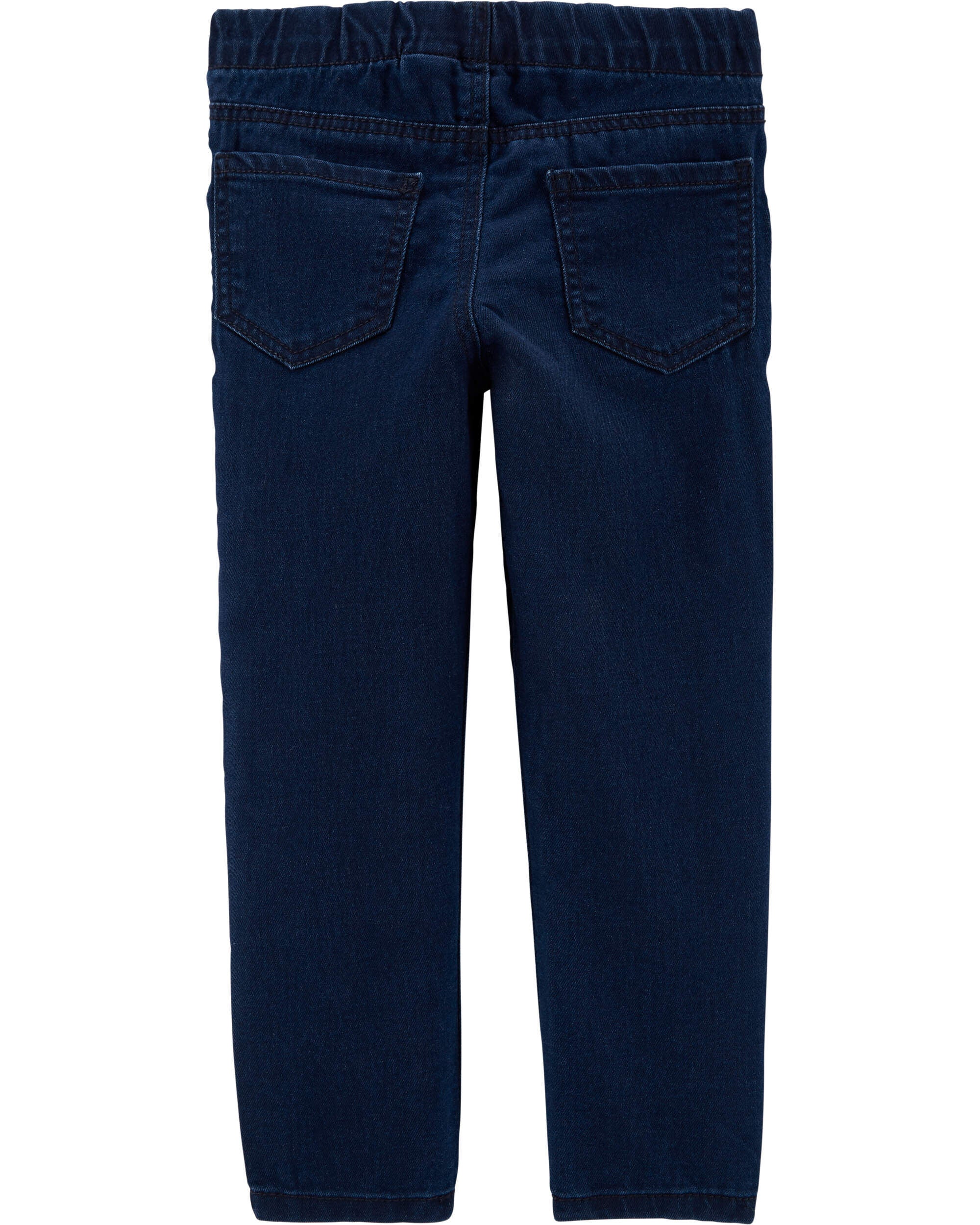 Baby Dark Wash Elastic Waist Jeggings OshKosh Carter s