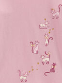 Pink - Toddler Cats Graphic Tee, Selected