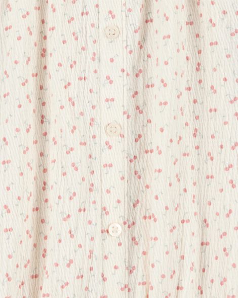  Product image 3 of Kid 2-Piece Cherries Fashion Top & Crinkle Skirt Set
