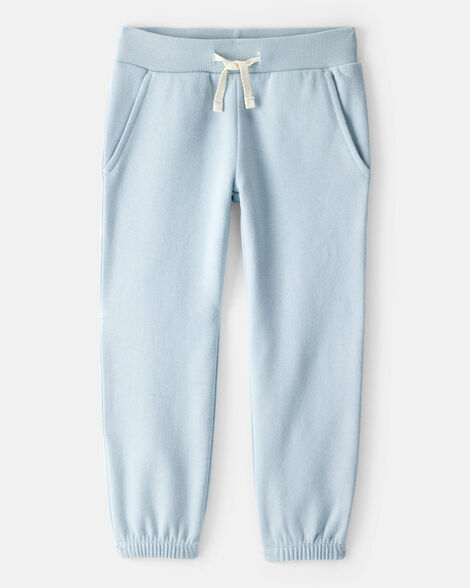 Product image 1 of Toddler Girl Cotton Joggers - Blue