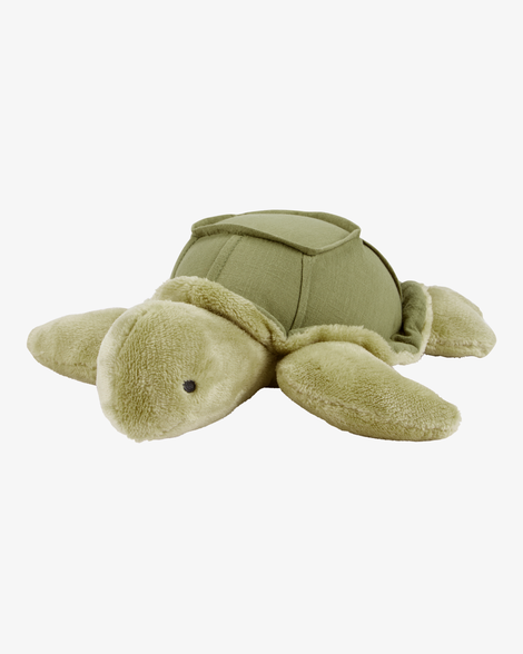 turtle cuddle plush toy - green