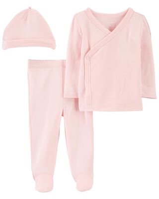 Product image 1 of Baby 3-Piece PurelySoft Side-Snap Set