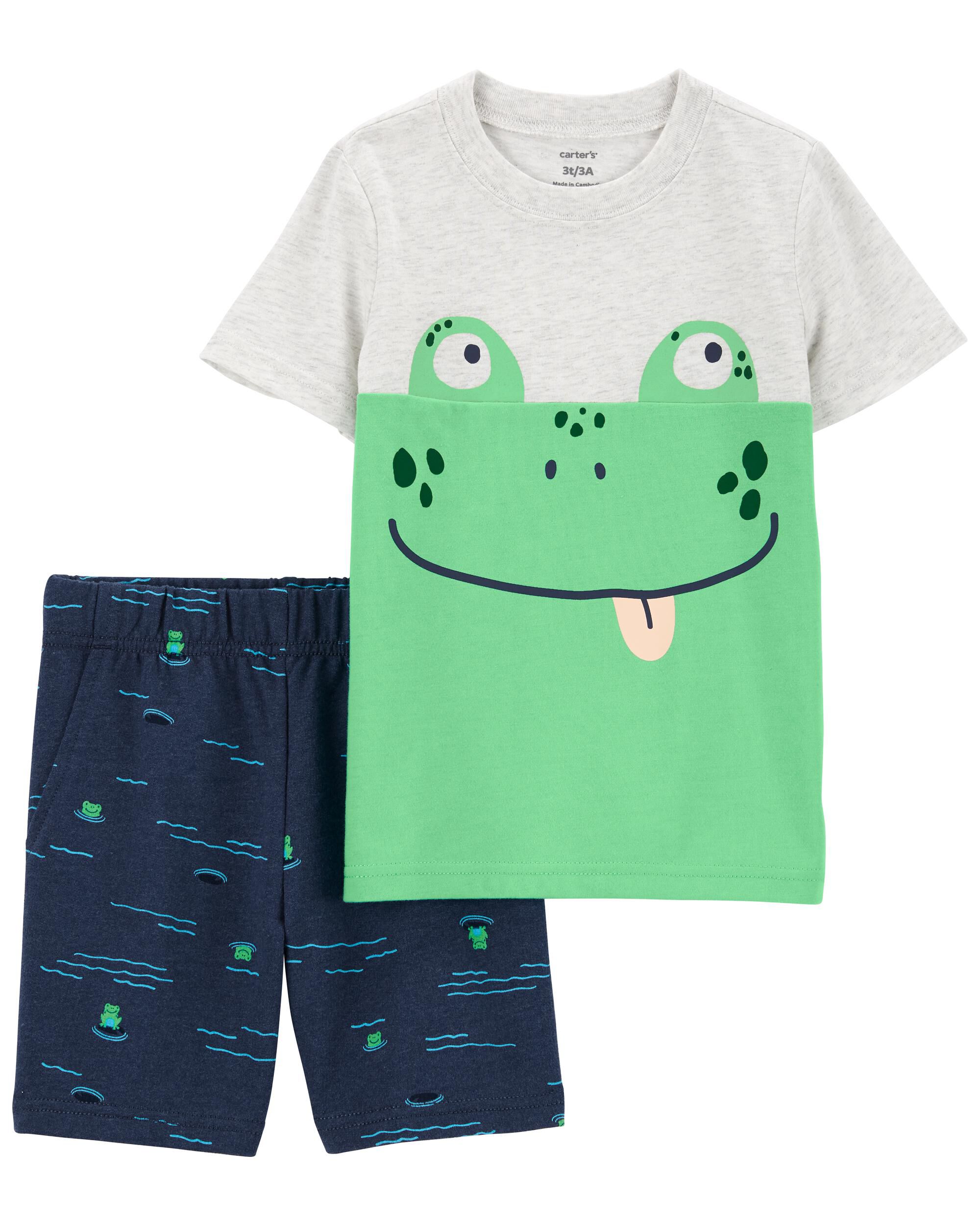 Carters frog pajamas outlet