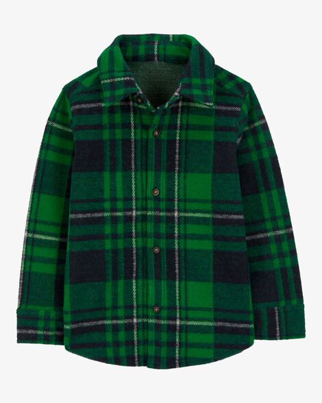 Product image 1 of Baby Plaid Jacquard Button-Down Shirt
