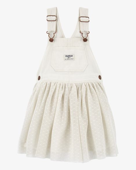  Product image 1 of Toddler Sparkly Tulle & Denim Jumper Dress 