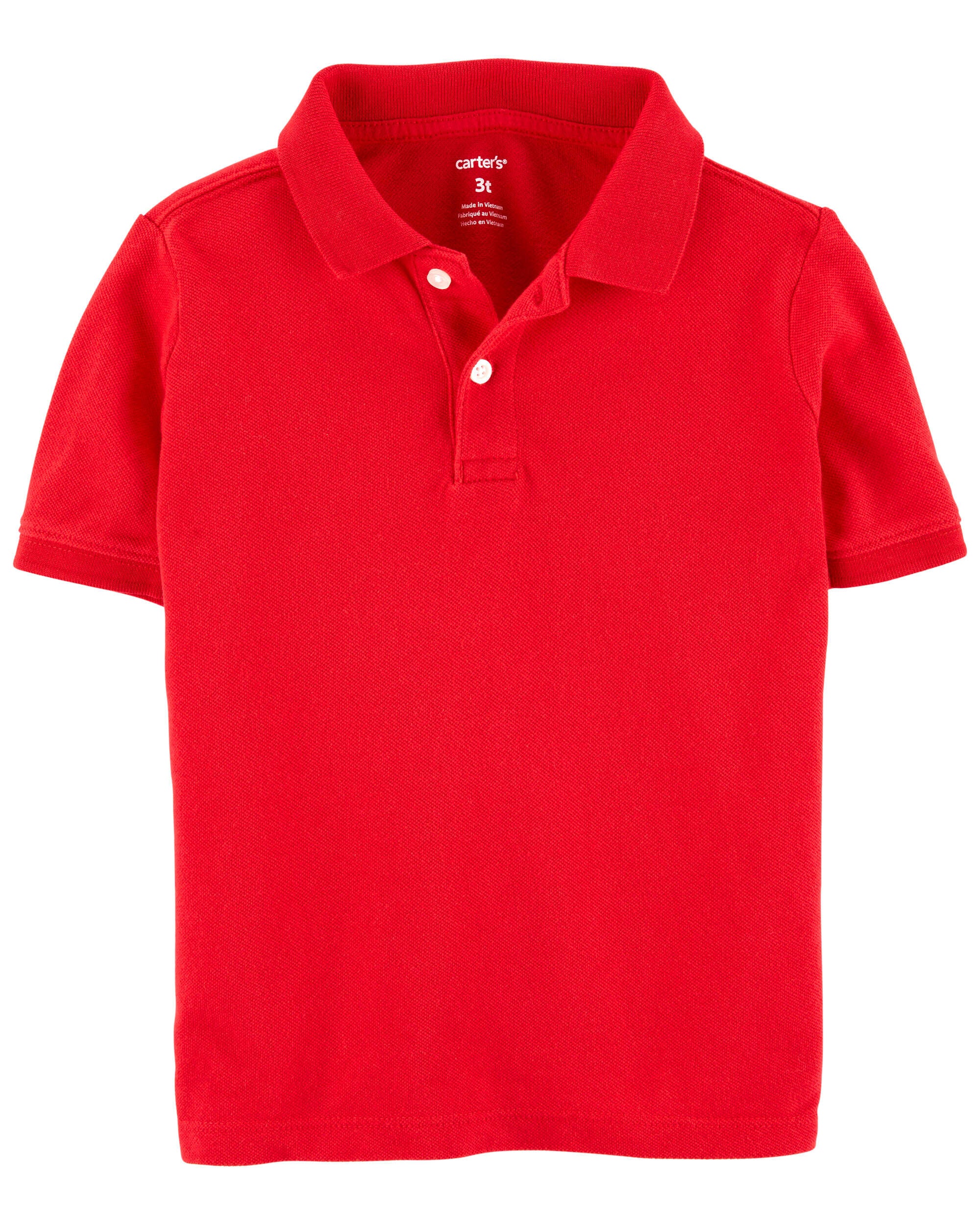 Toddler Pique Uniform Polo Carter s Carter s