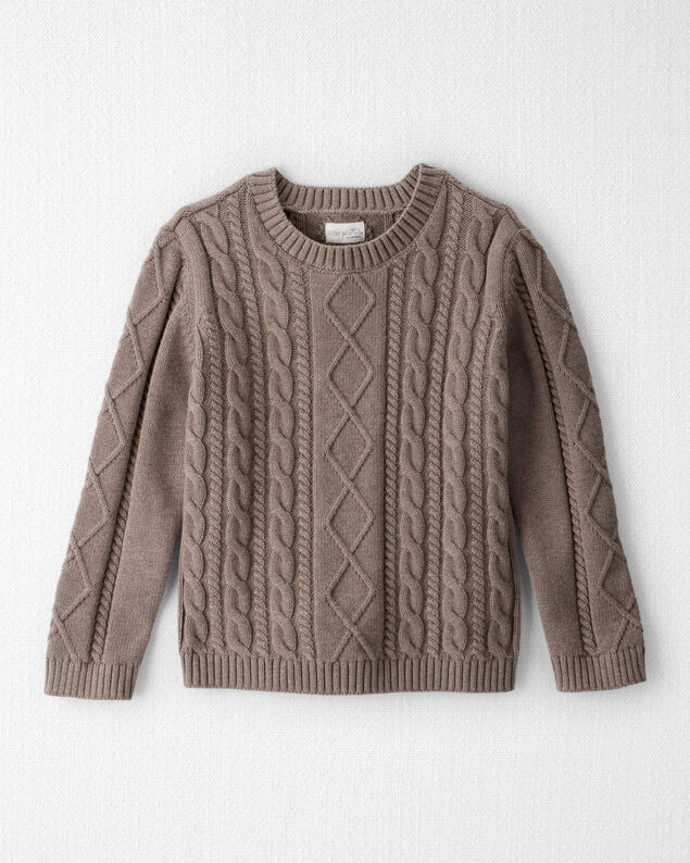Product image 1 of Organic Cotton Cable Knit Sweater