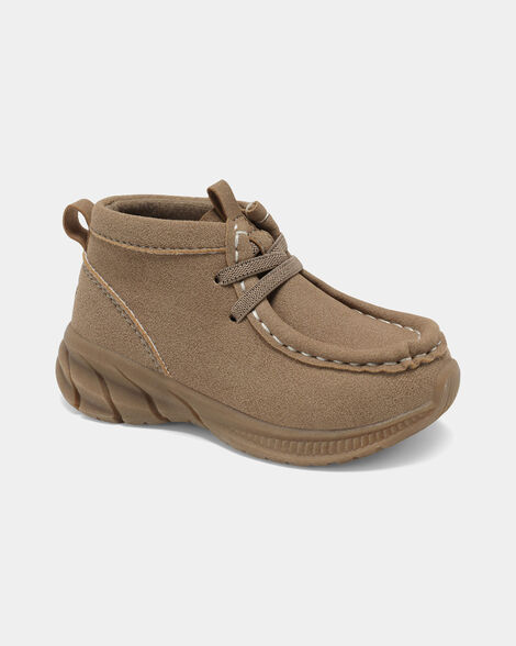 toddler boy ankle boots - brown