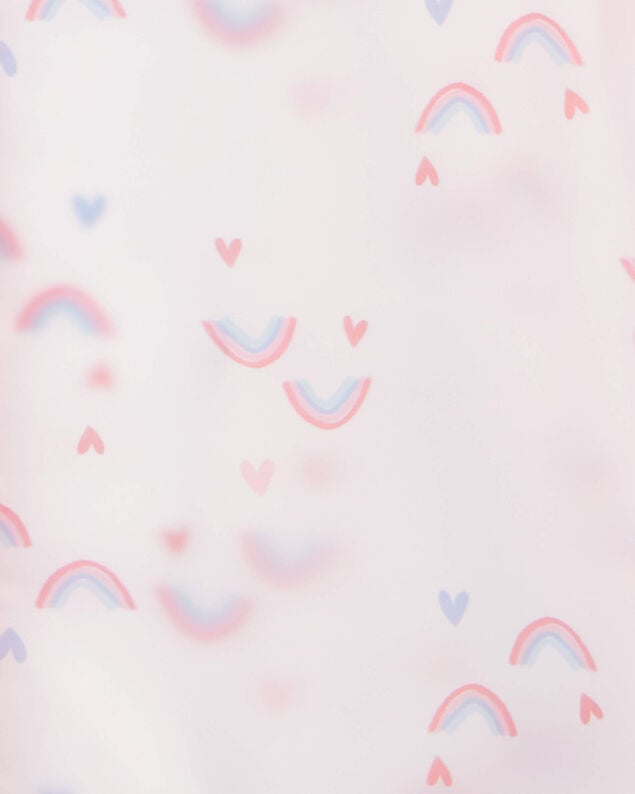 Product image 2 of Rainbow Translucent Rain Jacket - Pink