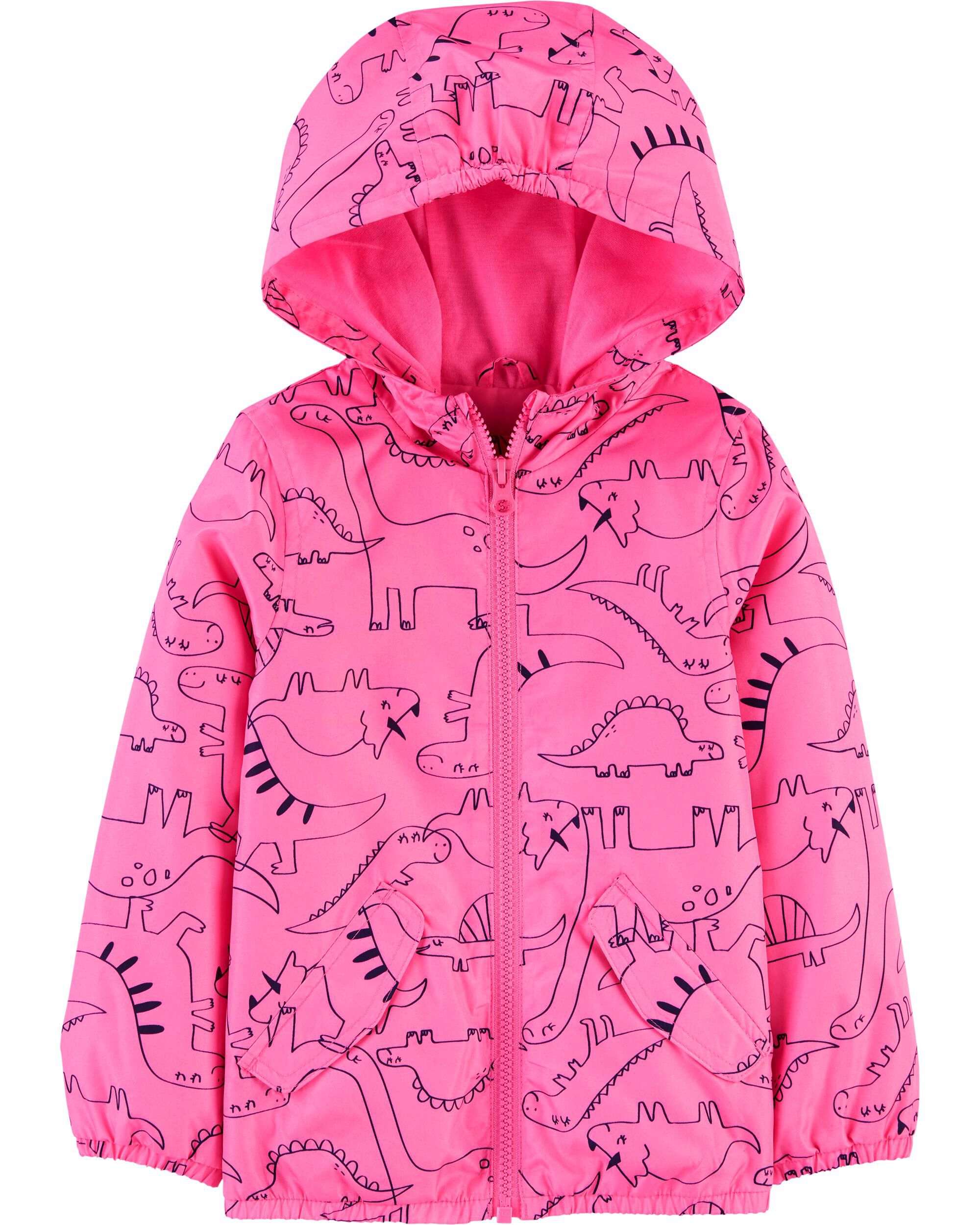 carters dinosaur rain jacket
