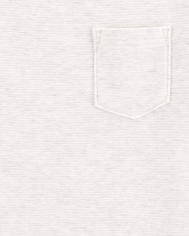 Product image 2 of Kid Short-Sleeve Pocket Tee - Light Grey
