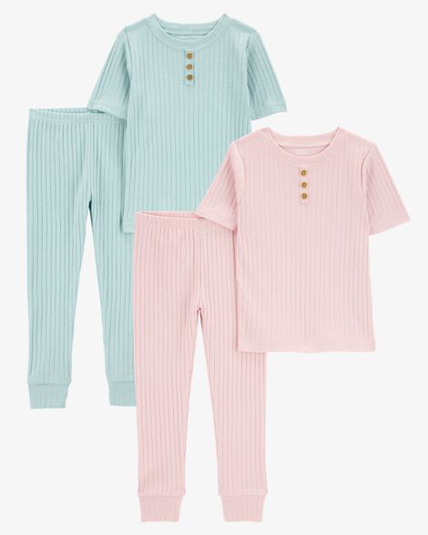 Product image 1 of Baby 4-Piece Drop Needle Pajamas
