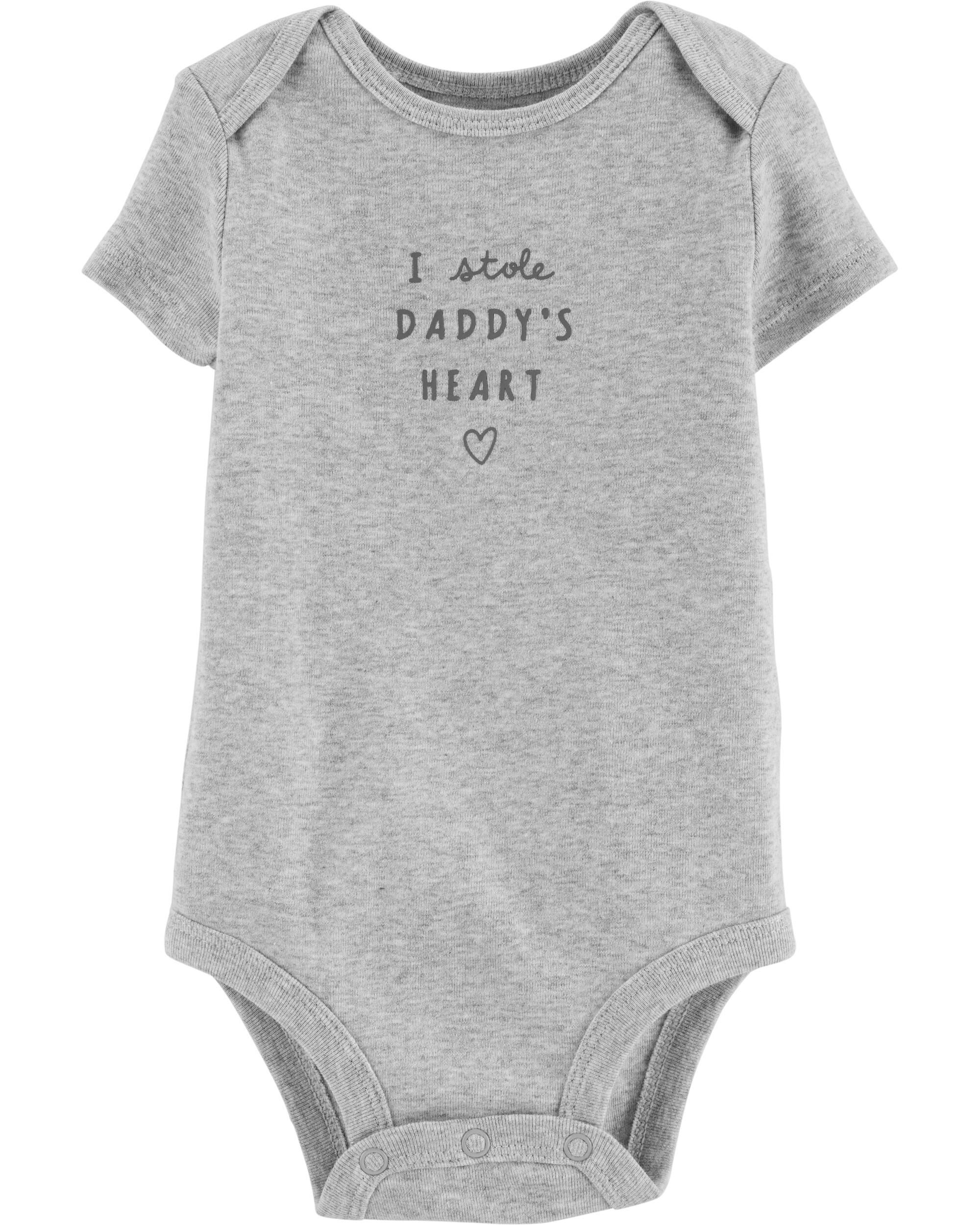 carter's black onesie
