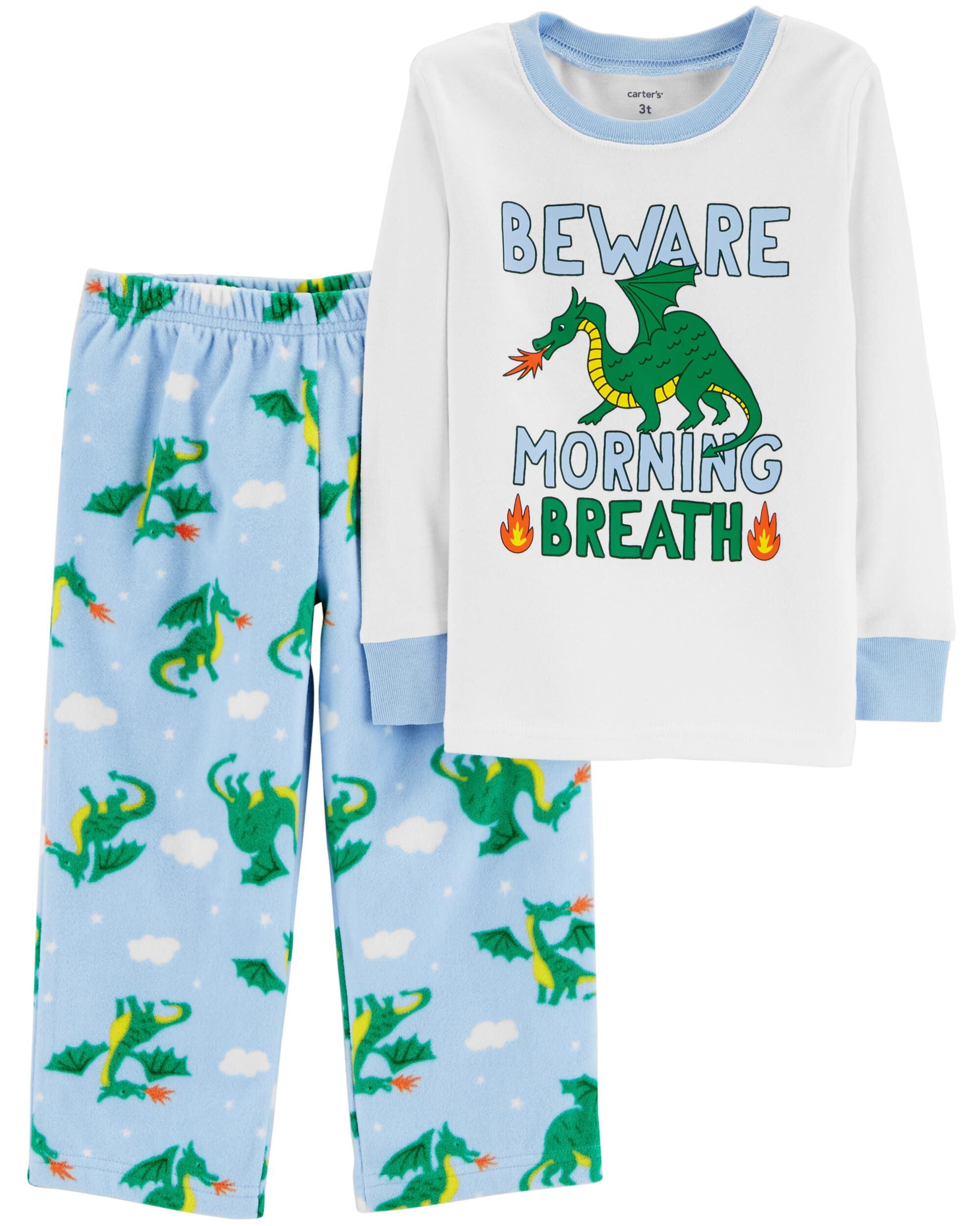 carter's 2 piece fleece pajamas