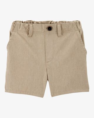 Product image 1 of Toddler Quick Dry Active Pull-On Uniform Shorts - Khaki
