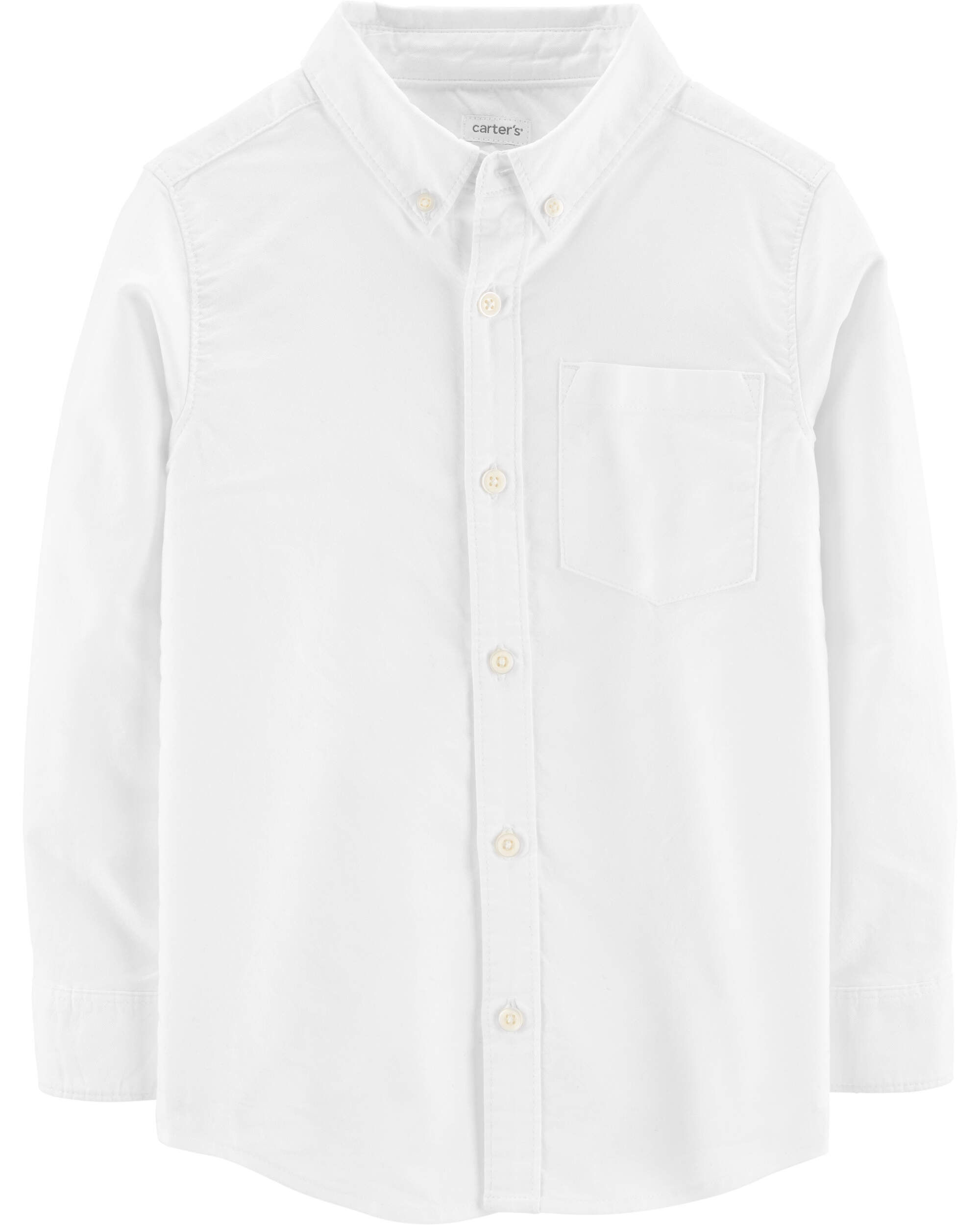 Oxford Button-Front Shirt