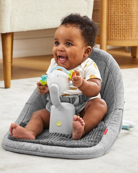  Product image 4 of Silver Lining Cloud Upright Activity Floor Seat - Grey