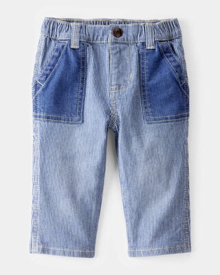 Product image 1 of Baby Vintage Inspired Hickory Denim Jeans - Cornwall Wash
