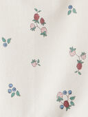 Berry Blossom - Kid Organic Cotton French Terry Dress in Berry Blossom Print, Selected