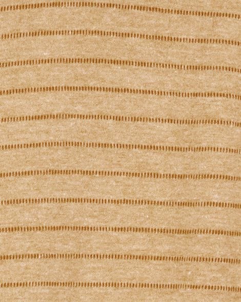 Product image 2 of Toddler Striped Hooded Shirt - Tan