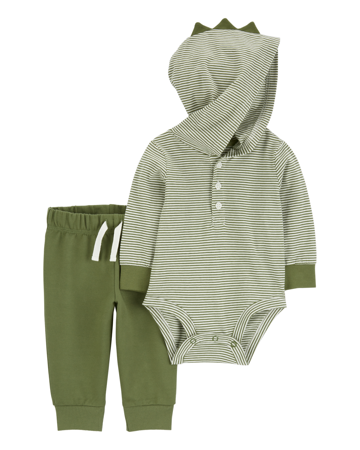 Baby 2-Piece Dinosaur Hooded Bodysuit Pant Set - Carter's | Carter's