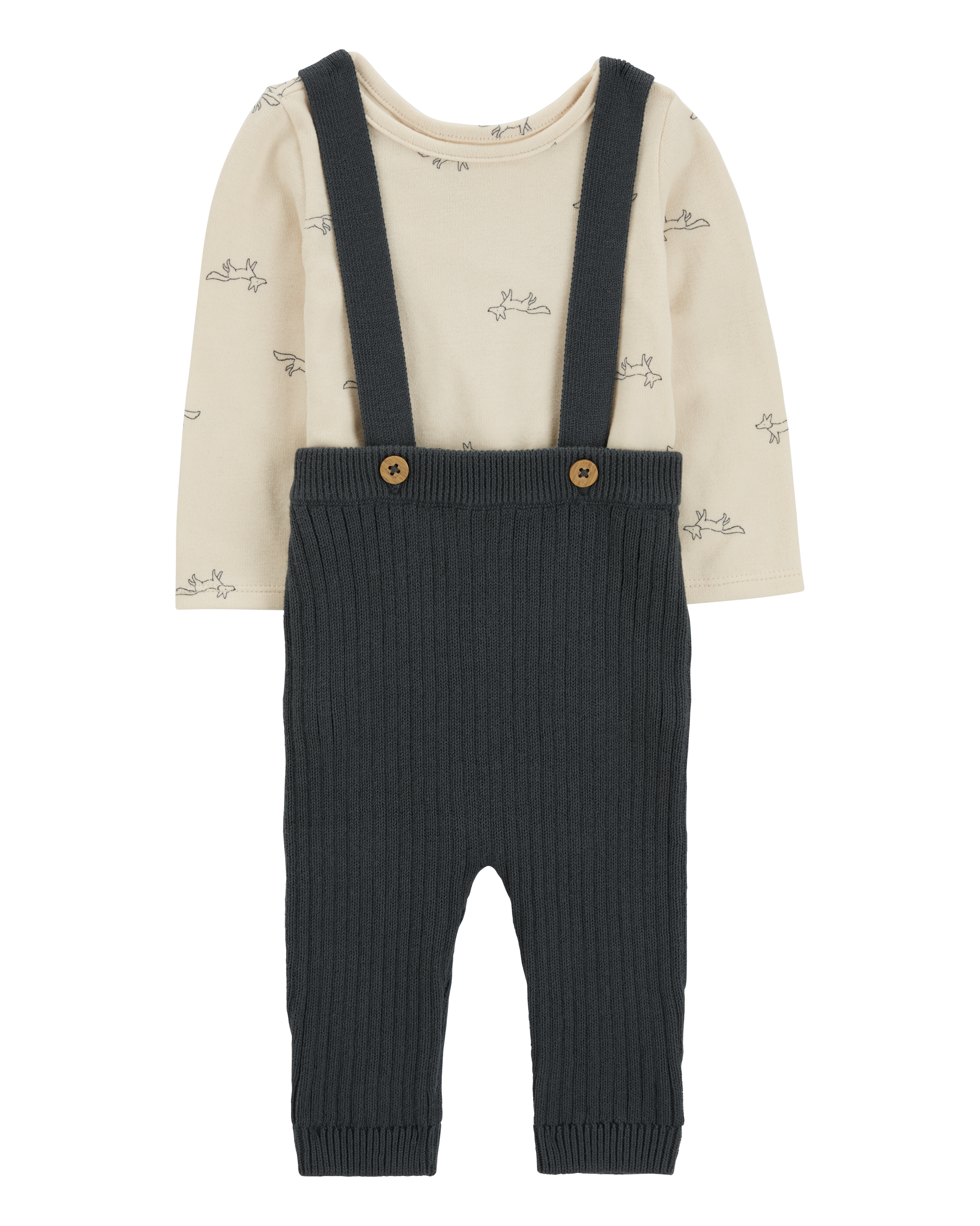 Baby 2-Piece Bodysuit & Sweater Coveralls