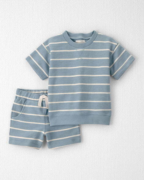 Toddler Striped Polos