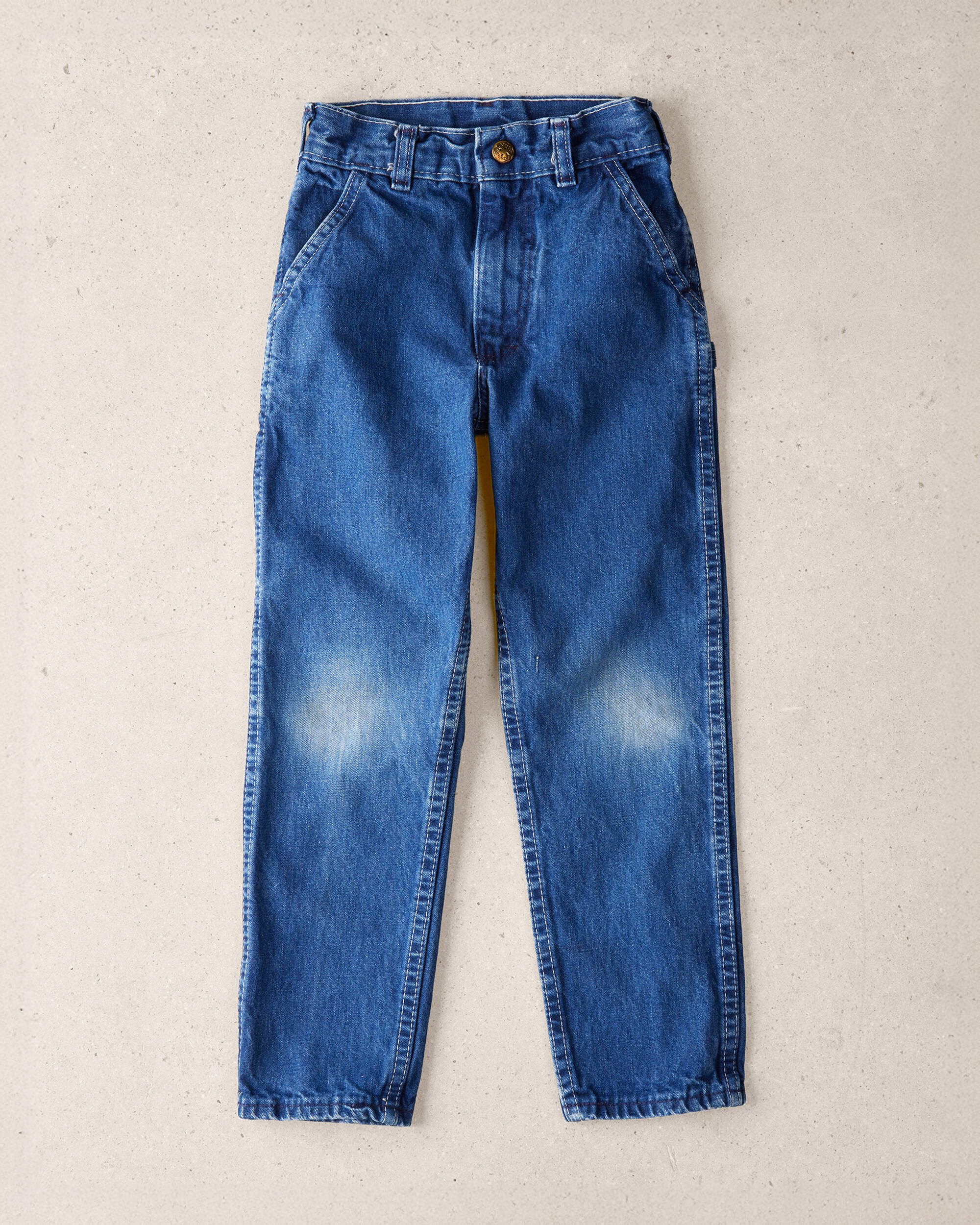 Kid Size 5 Vintage Medium Wash Straight Fit Jeans from the OshKosh Archive Release