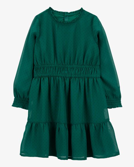  Product image 1 of Kid Crepe Chiffon Holiday Dress