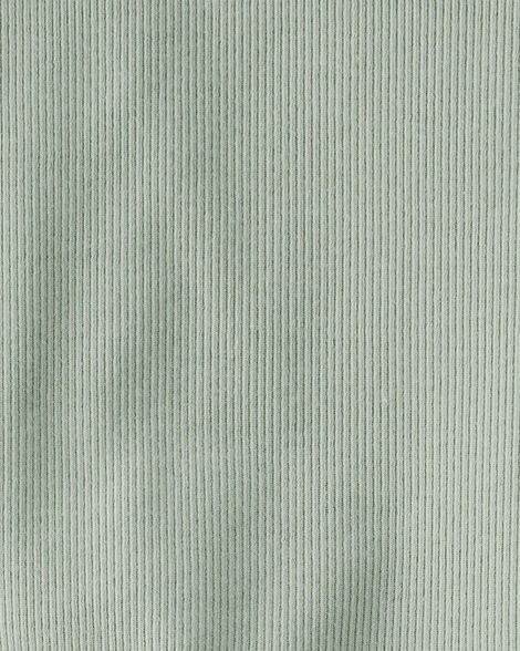 Toddler Organic Cotton Ribbed Pajamas Set 