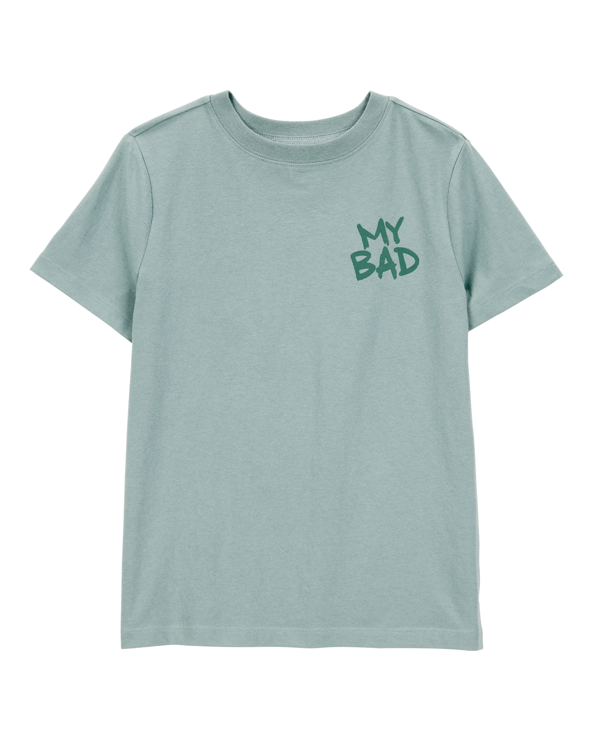 Kid My Bad Short-Sleeve Graphic Tee - Green