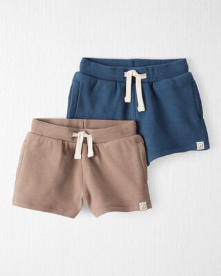 Product image 1 of Baby 2-Pack Organic Cotton Shorts