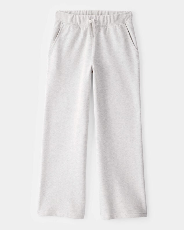 Product image 1 of Kid French Terry Drawstring Pants - Grey
