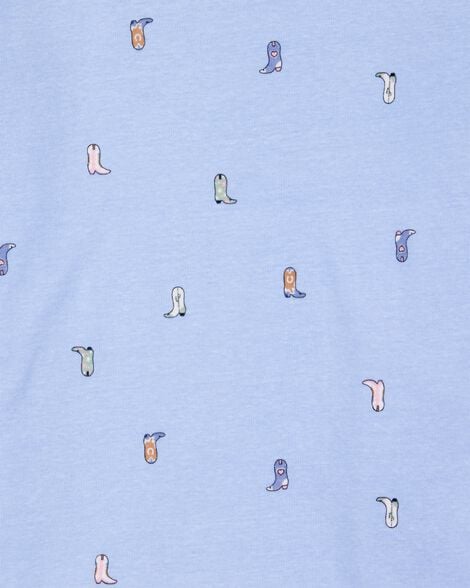 Product image 3 of Kid 4-Piece Horse 100% Snug Fit Cotton Pajamas